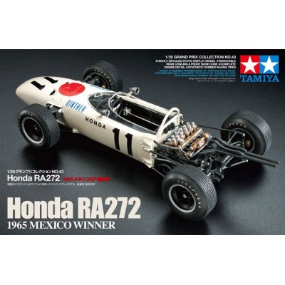 HONDA F1 RA272 1965 MEXICO WINNER - 1/20 SCALE - TAMIYA 20043